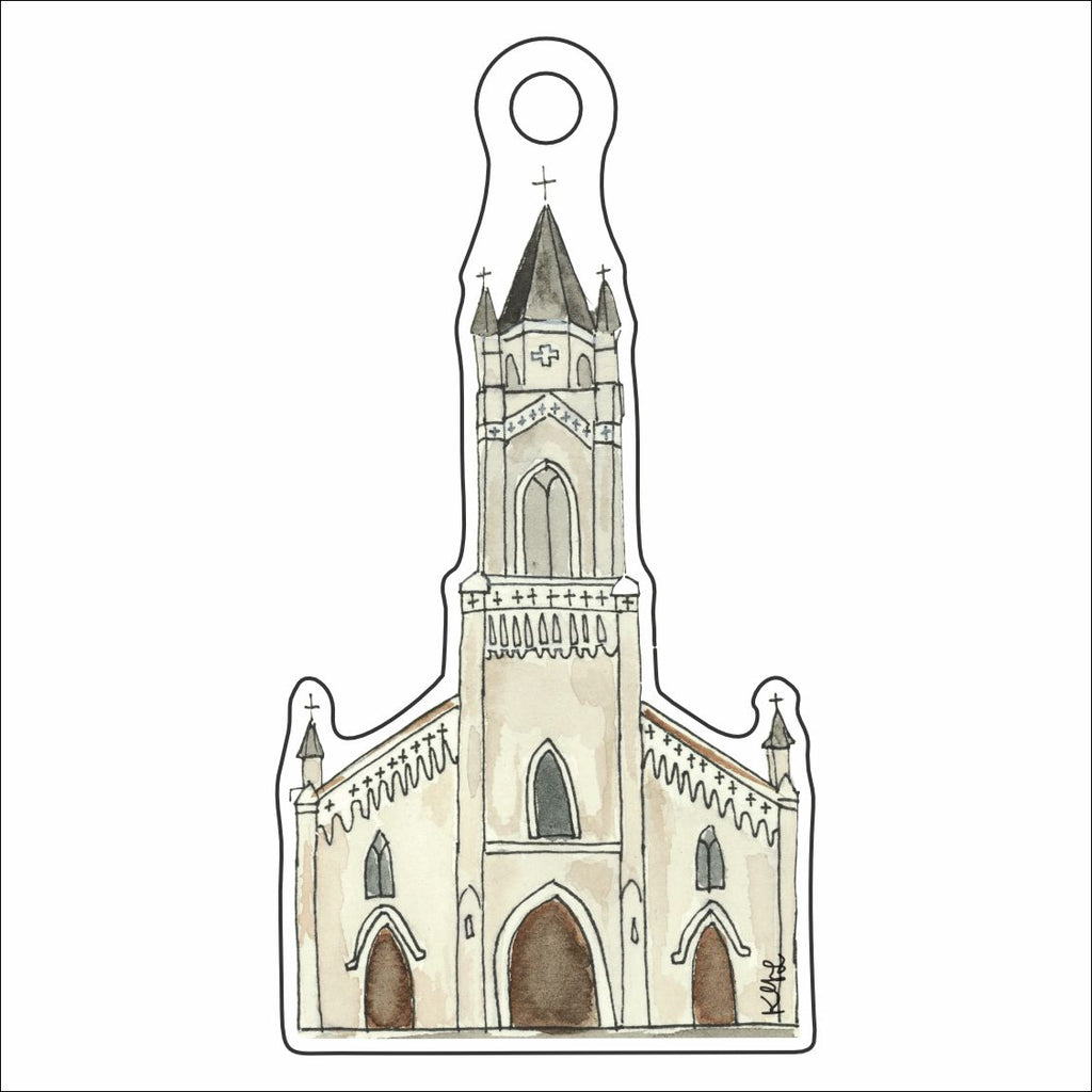 KLS-021 St. Philomena, Labadieville, LA Ornament | 0.25Acrylic Ornament