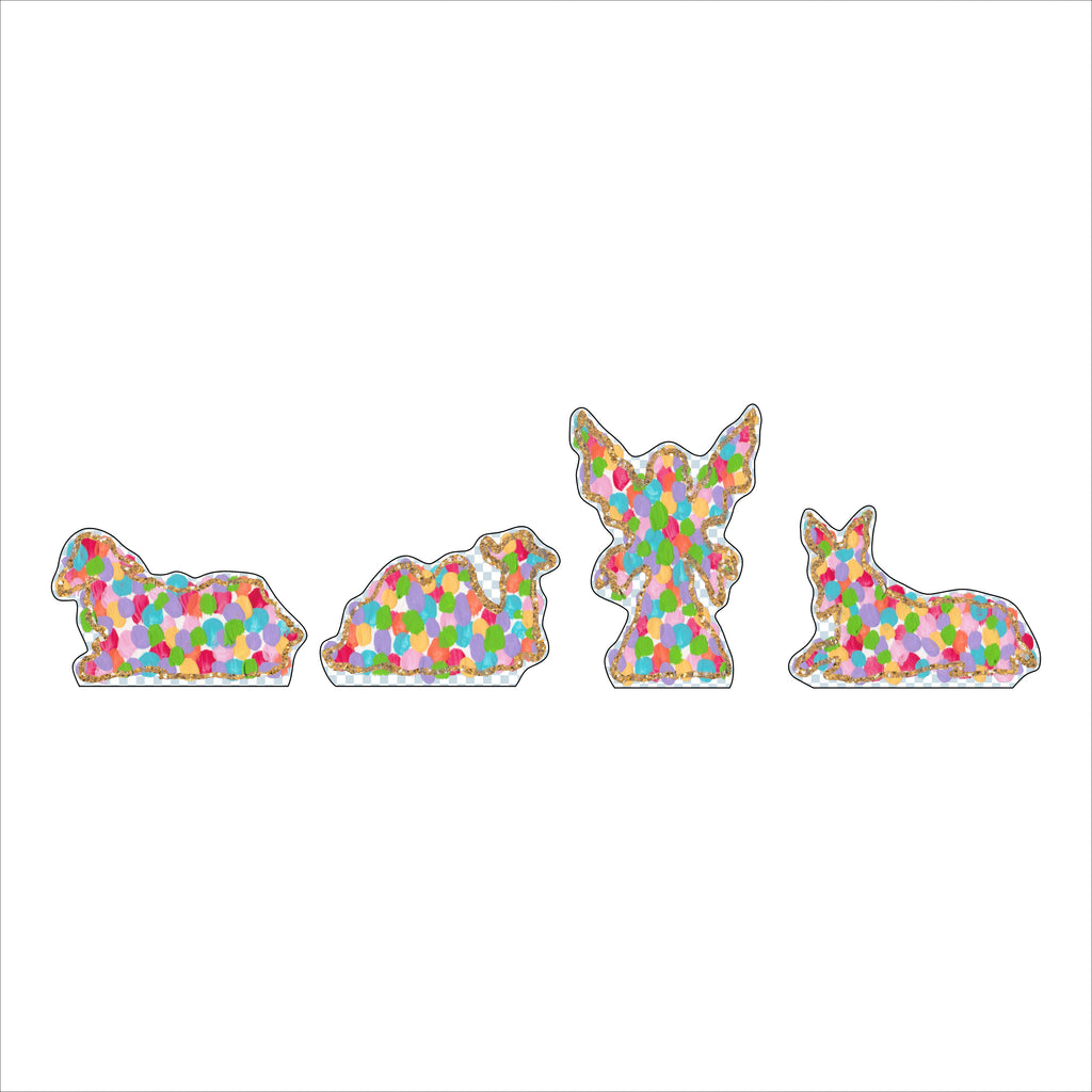 KMC-002 Manger Scene 2 | 0.50in. Acrylic Cutout | Case (any 10+)