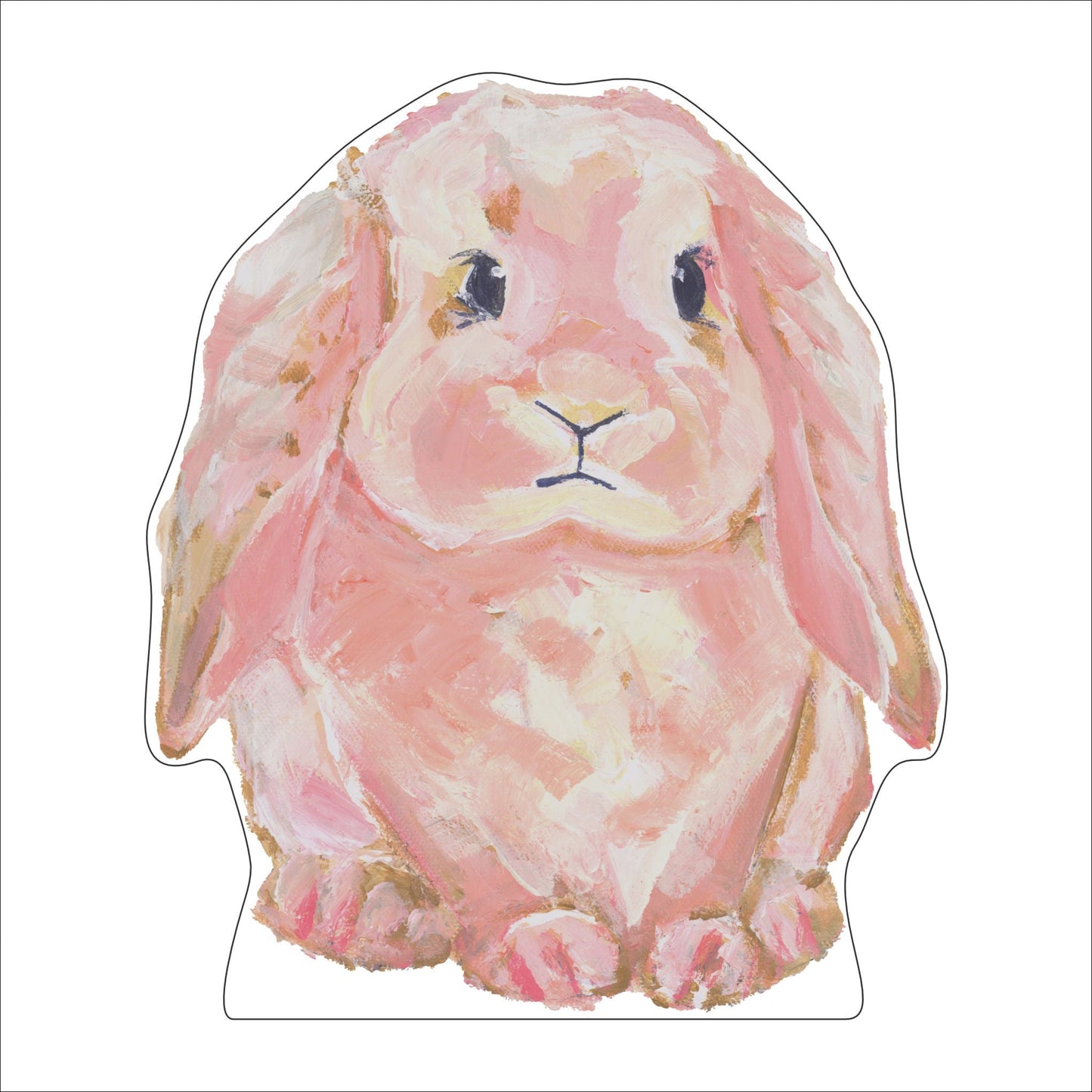 KNA-010 Kammie Bunny | 0.75in. Acrylic | Case (any 10+)