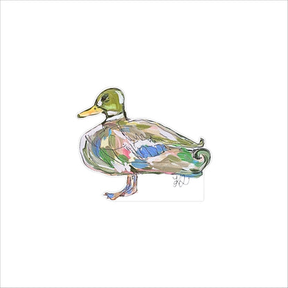 KNJ-002 Rainbow Ducky | 0.75Acrylic Contour