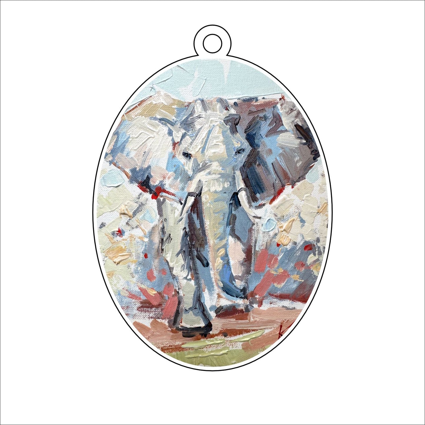 KPA-004 Bama | 0.25in. Acrylic Ornament | Case Bundle of 25