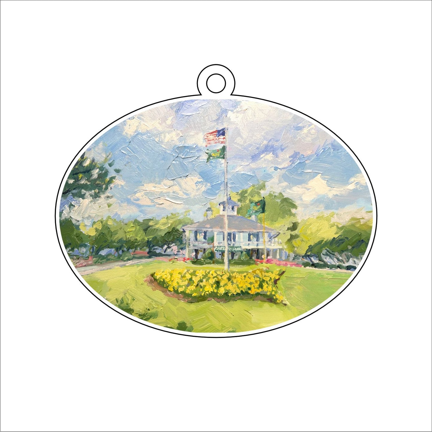 KPA-022 Welcome to Augusta | 0.25in. Acrylic Ornament |