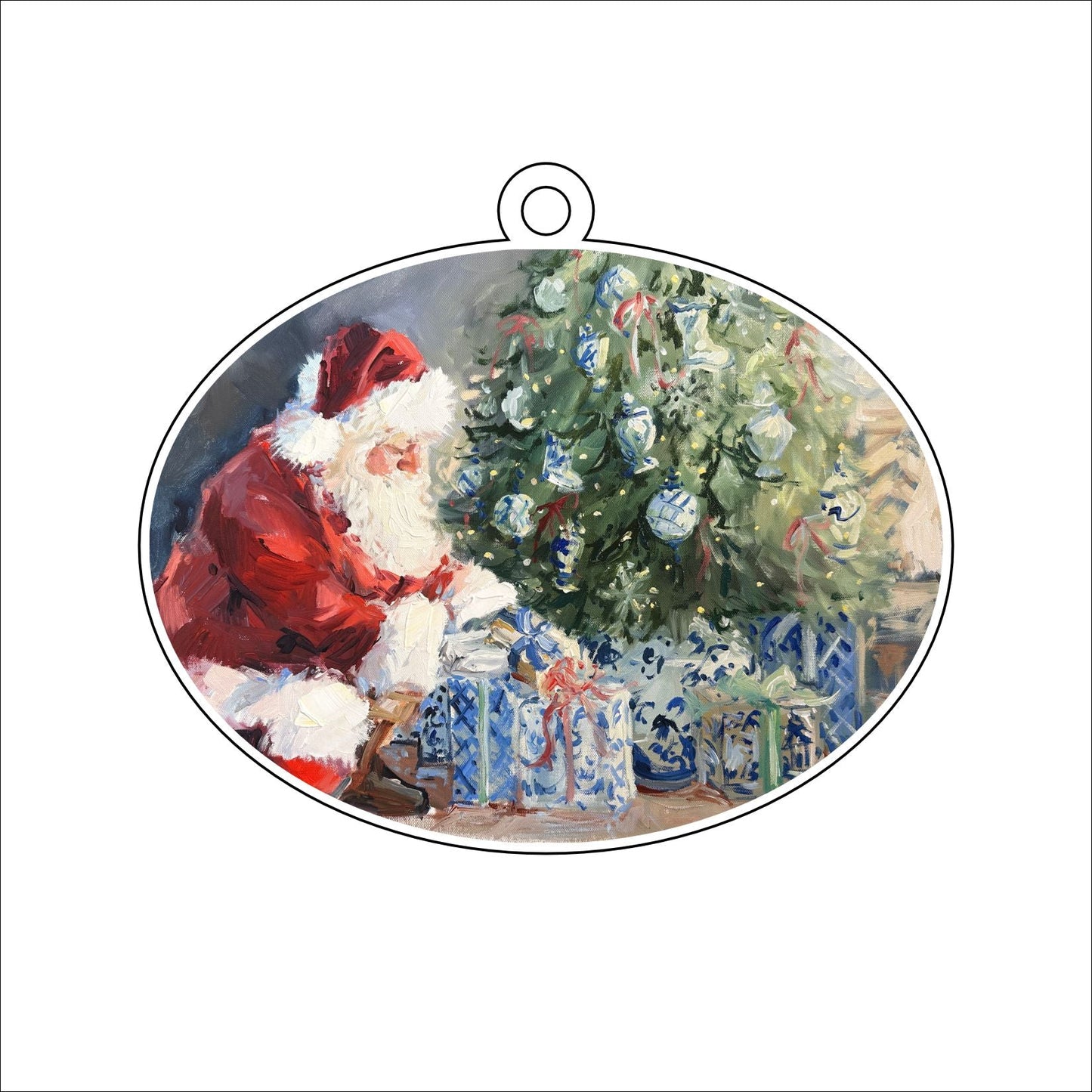 KPA-025 Twas the Night | 0.25in. Acrylic Ornament | Case Bundle of 25