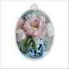 KPA-032 Peonies | 0.25in. Acrylic Ornament |