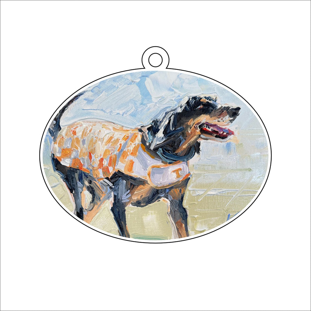 KPA-038 Tennessee Smokey | 0.25in. Acrylic Ornament |