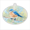 KPA-045 Blue Bird   | 0.25Acrylic Ornament |