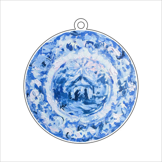 KPA-049 A Child is Born | 0.25Acrylic Ornament | Case of 25