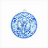 KPA-054 Blue and White Angel Ornament | 0.25Acrylic Ornament