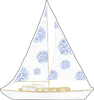 KRA-001 Sailboat | 0.75in. Acrylic Cutout | Bulk (Sold in batches of 32)