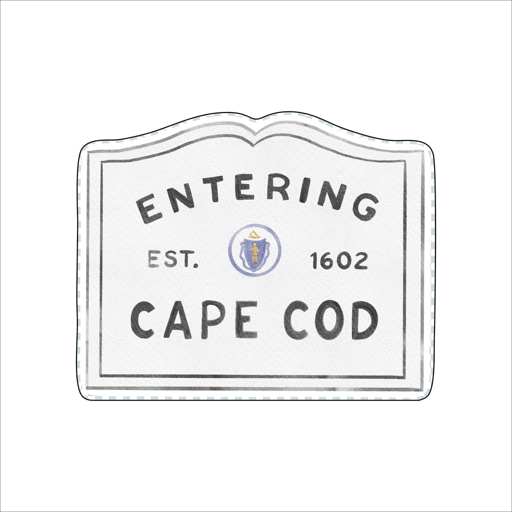 KRA-002 Cape Cod | 0.75in. Acrylic Cutout | Single