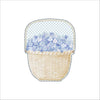 KRA-003 Floral Basket | 0.75in. Acrylic Cutout | Single