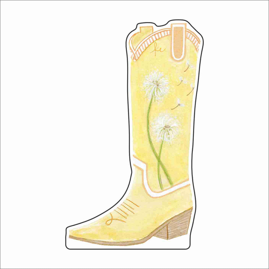 KRC-017 Dandelion Boot Mini | 0.50Acrylic Mini Contour