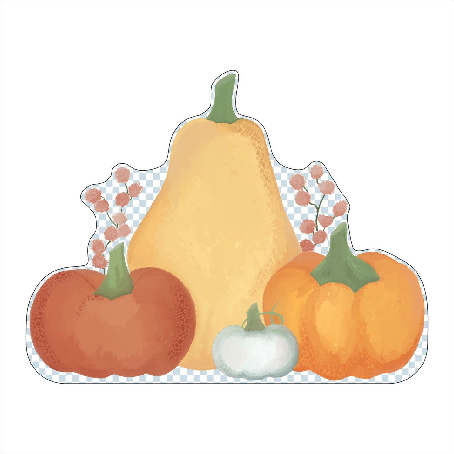 Pumpkins | 0.75in. Acrylic Cutout |