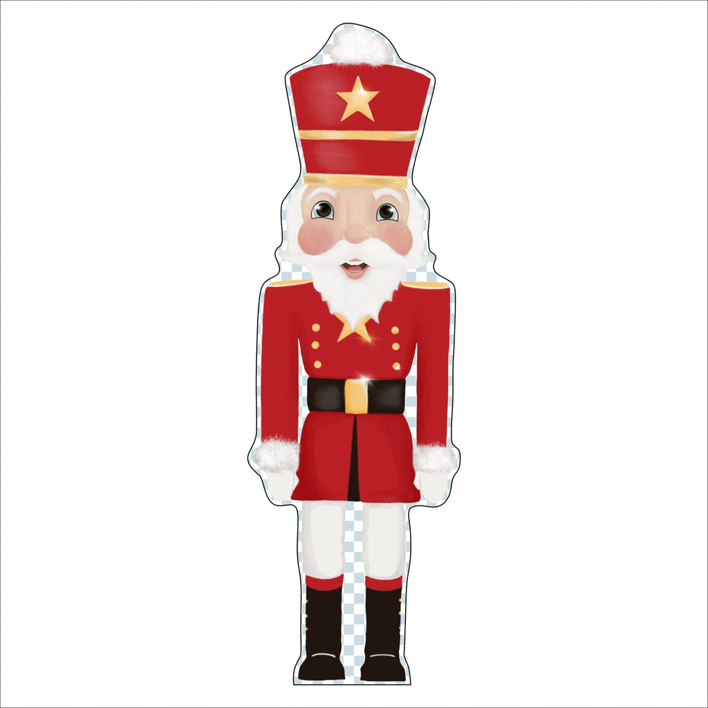 Red Nutcracker | 0.75in. Acrylic Cutout |