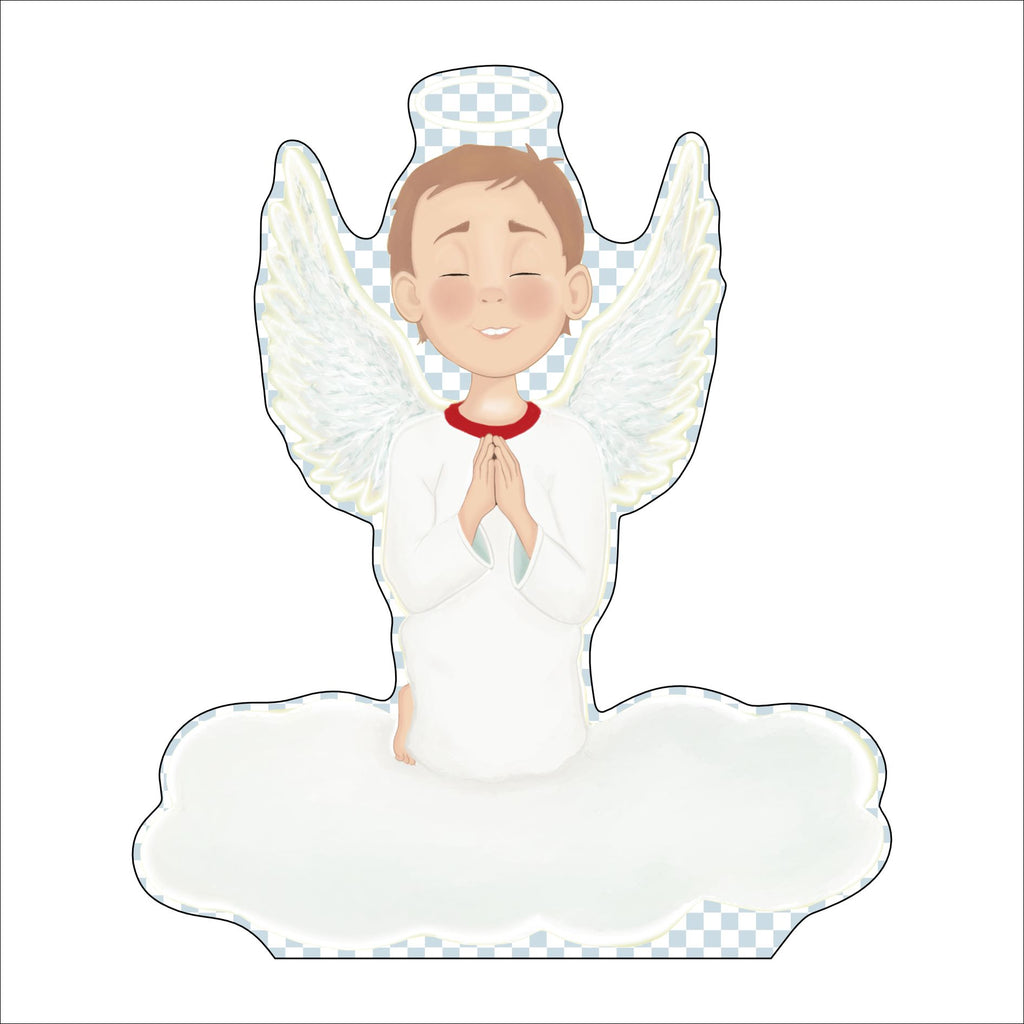 Praying Angel | 0.75in. Acrylic Cutout |