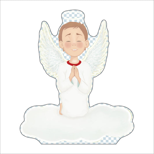Praying Angel | 0.75in. Acrylic Cutout |