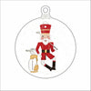 KRO-021  It’s the Hap, Happiest Season of All; Leaping Golfer Nutcracker Ornament | 0.25in. Acrylic Ornament |