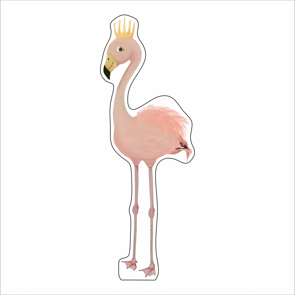 KRO-024 Daughter of the King Flamingo | 0.75Acrylic Contour |