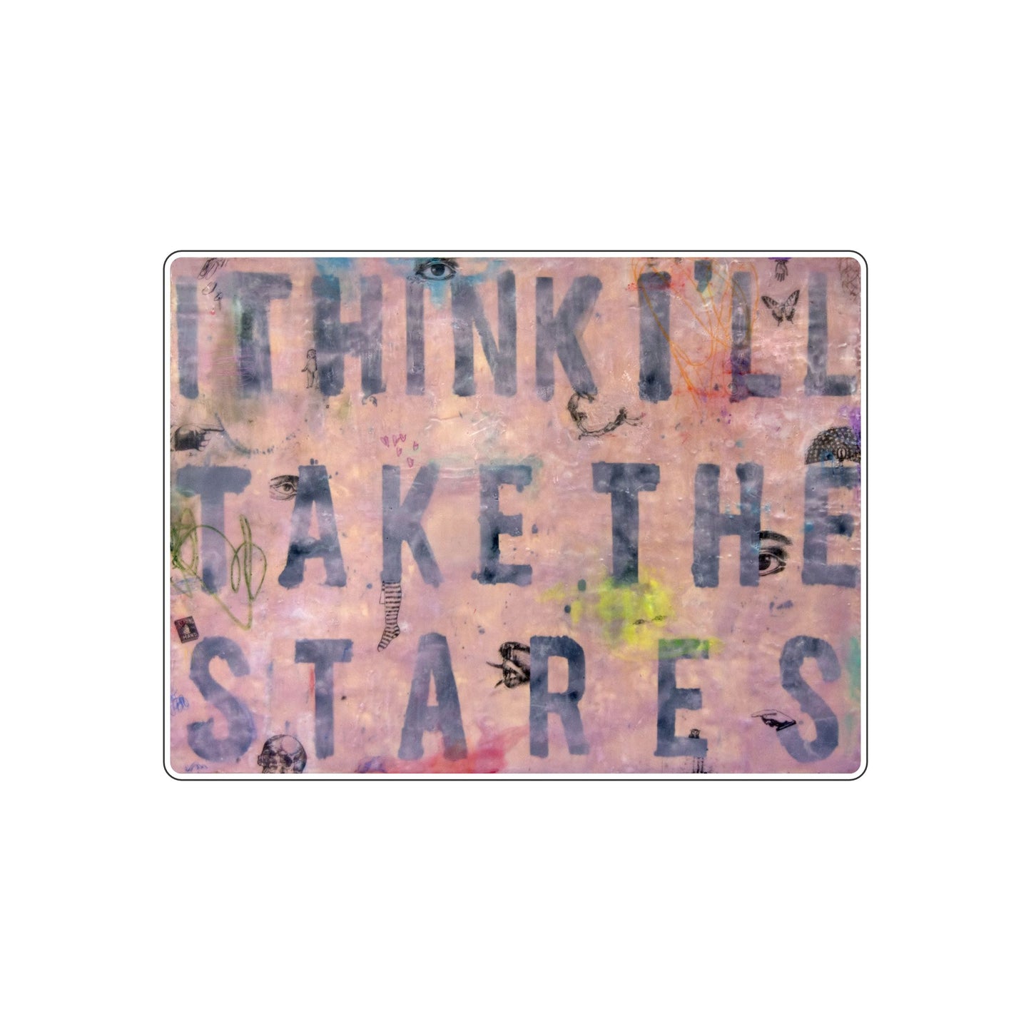 KRS-001 I Think I'll Take the Stares | 0.75Acrylic Contour