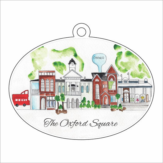 KWIL-001 The Oxford Square | 0.25in. Acrylic Ornament | Case Bundle of 25