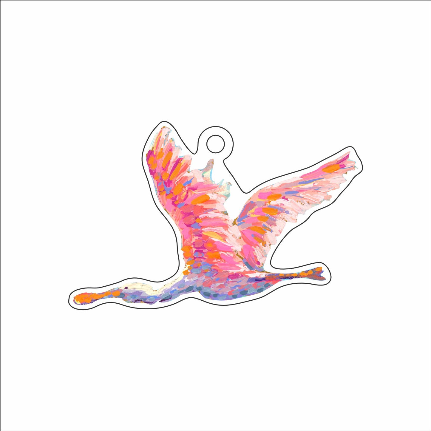 LAM-005 Grace Ornament | 0.25Acrylic Ornament