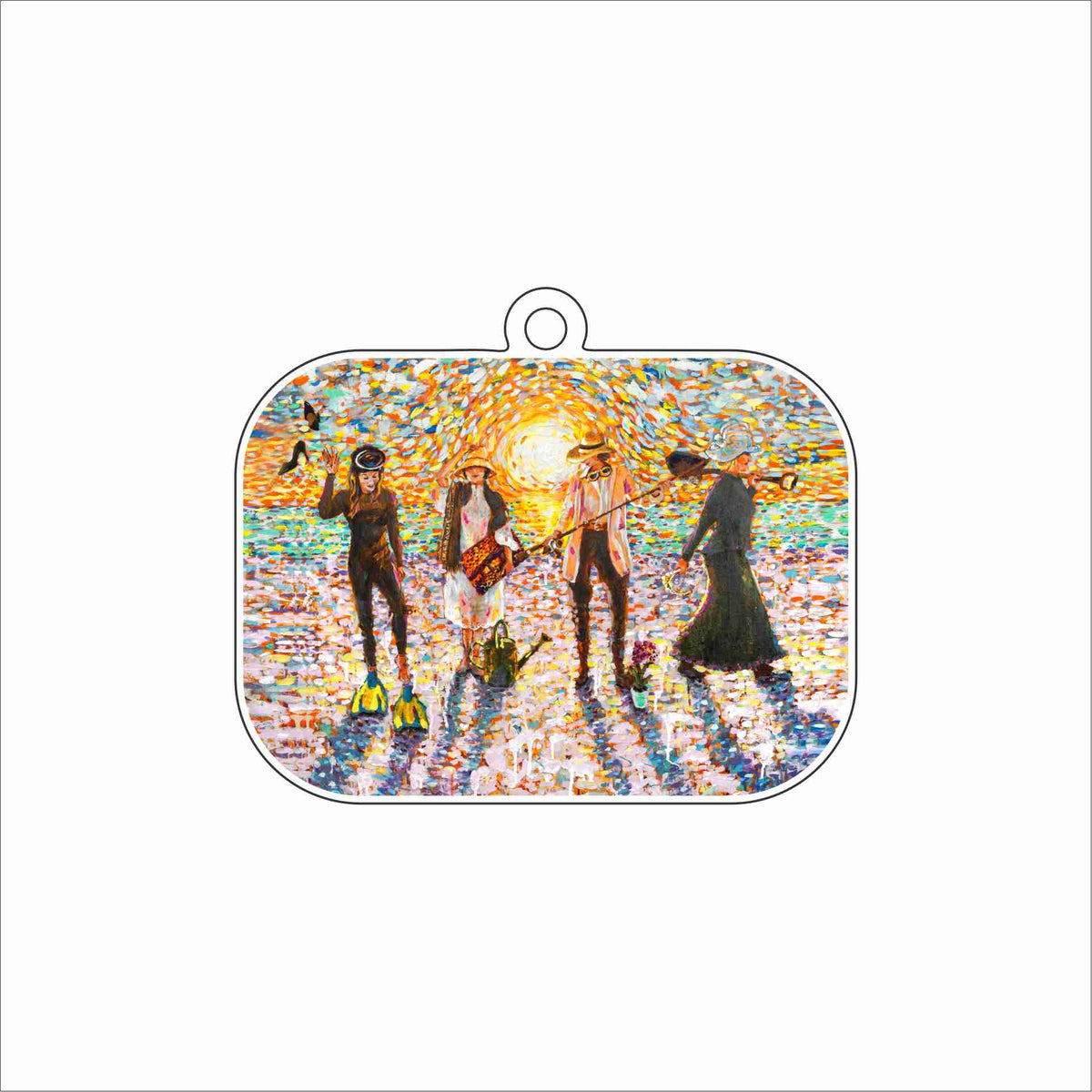 LAM-014 Future is Female Ornament | 0.25Acrylic Ornament