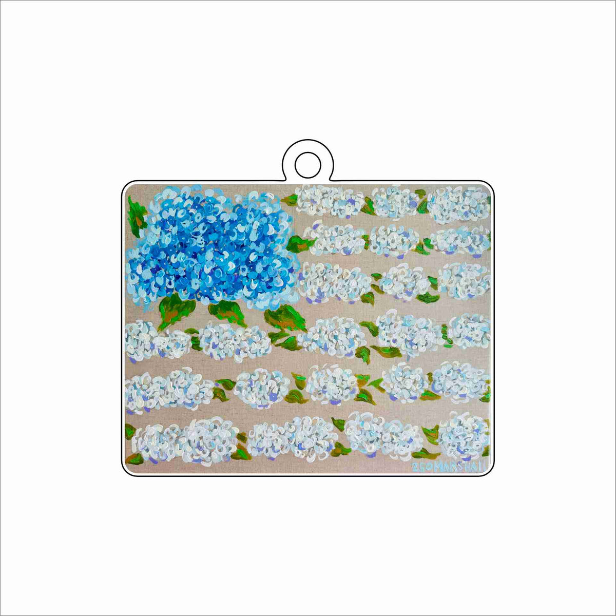 LAM-015 Where Freedom Blooms Ornament | 0.25Acrylic Ornament