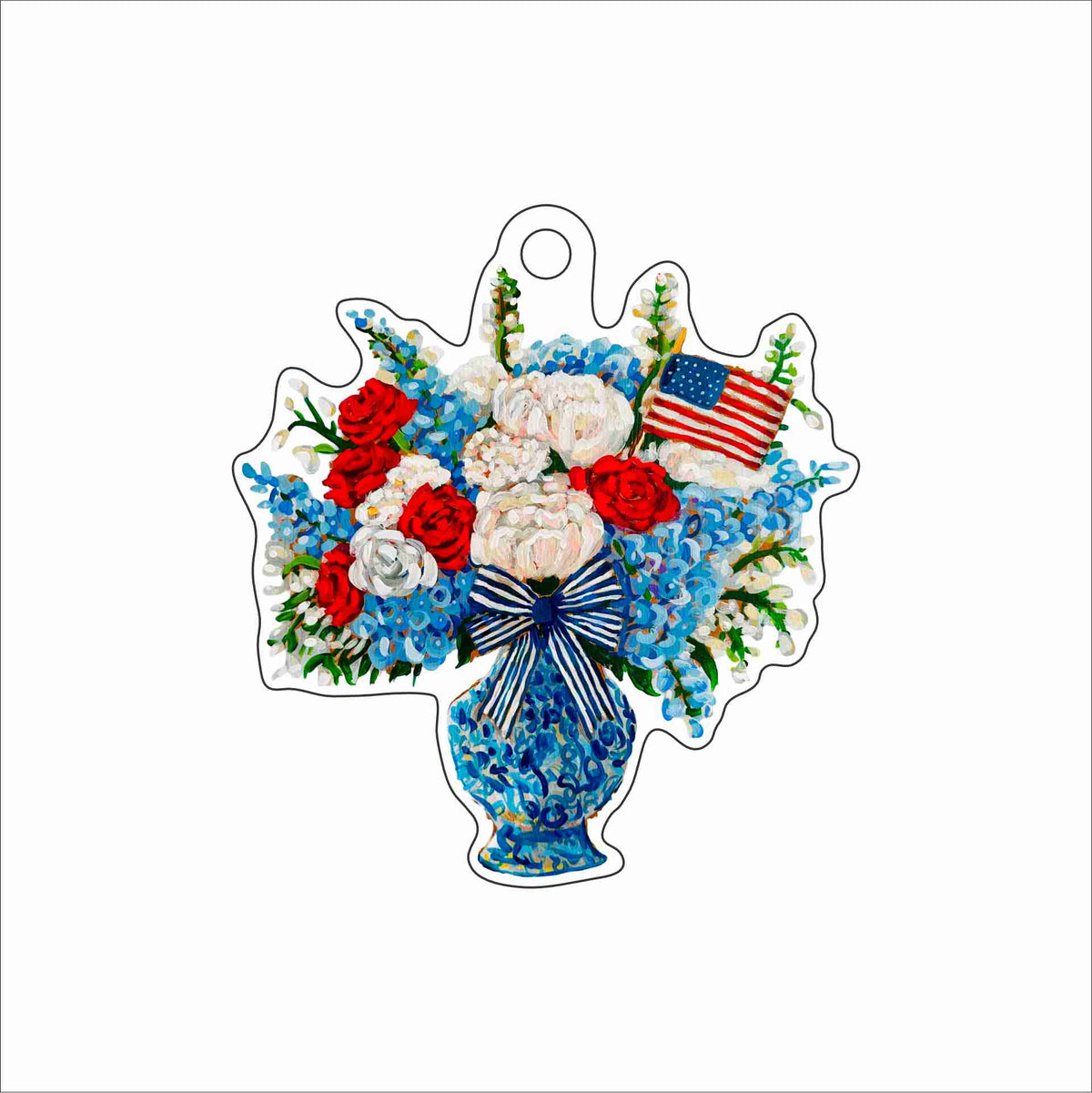 LAM-016 Sweet land of Liberty Ornament | 0.25Acrylic Ornament