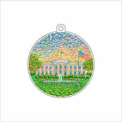 LAM-022 The Peoples House Ornament | 0.25Acrylic Ornament