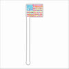 LAM-023 Party Like It's 1776 Drink Stirrer | 0.125Acrylic Stirrer | Case of 4