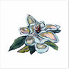LBN-001 Blue Magnolias | 0.75Acrylic Contour