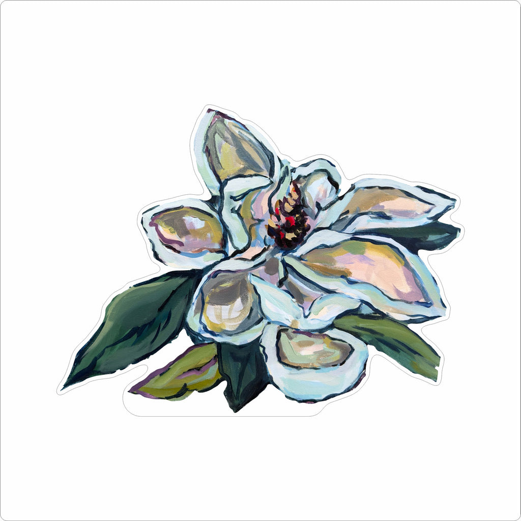 LBN-001 Blue Magnolias | 0.75Acrylic Contour