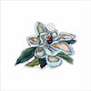 LBN-008 Blue Magnolias Ornament | 0.25Acrylic Ornament