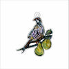 LBN-010 Partridge Ornament | 0.25Acrylic Ornament