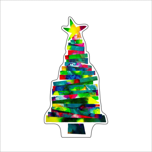 LBR-005 Christmas tree Mini |  0.50Acrylic Mini | Case of 25