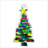 LBR-006 Christmas tree Ornament | 0.25Acrylic Ornament | Case of 25