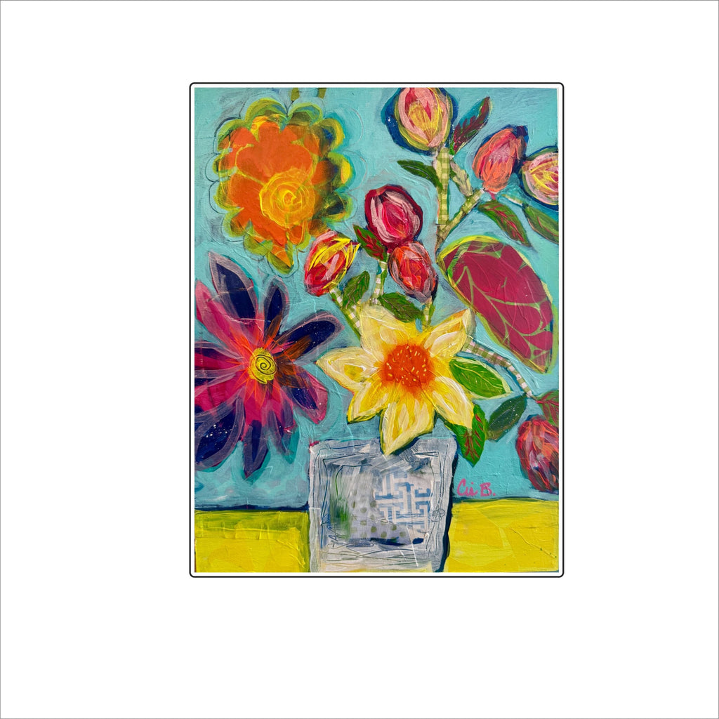 LBR-009 Daplin Wildflower Bouquet | 0.75Acrylic Contour | Case of 25