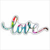LBR-015 Teal Love Mini | 0.50Acrylic Mini | Case of 25
