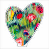 LBR-030 Pink Tulip Meadow Heart Mini | 0.50Acrylic Mini | Case of 25