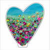 LBR-033 Rainbow Meadow Heart Mini | 0.50Acrylic Mini | Case of 25
