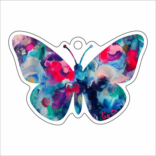 LBR-045 Trailblazer Butterfly Ornament | 0.25Acrylic Ornament |
