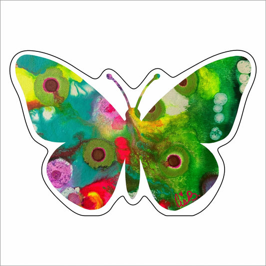 LBR-047  Primrose Butterfly Mini | 0.50Acrylic Mini |
