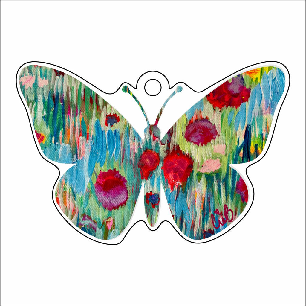 LBR-051 Dublin Butterfly Ornament | 0.25Acrylic Ornament |