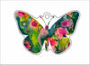 LBR-054 Dragonfruit Butterfly Ornament | 0.25Acrylic Ornament | Case of 25