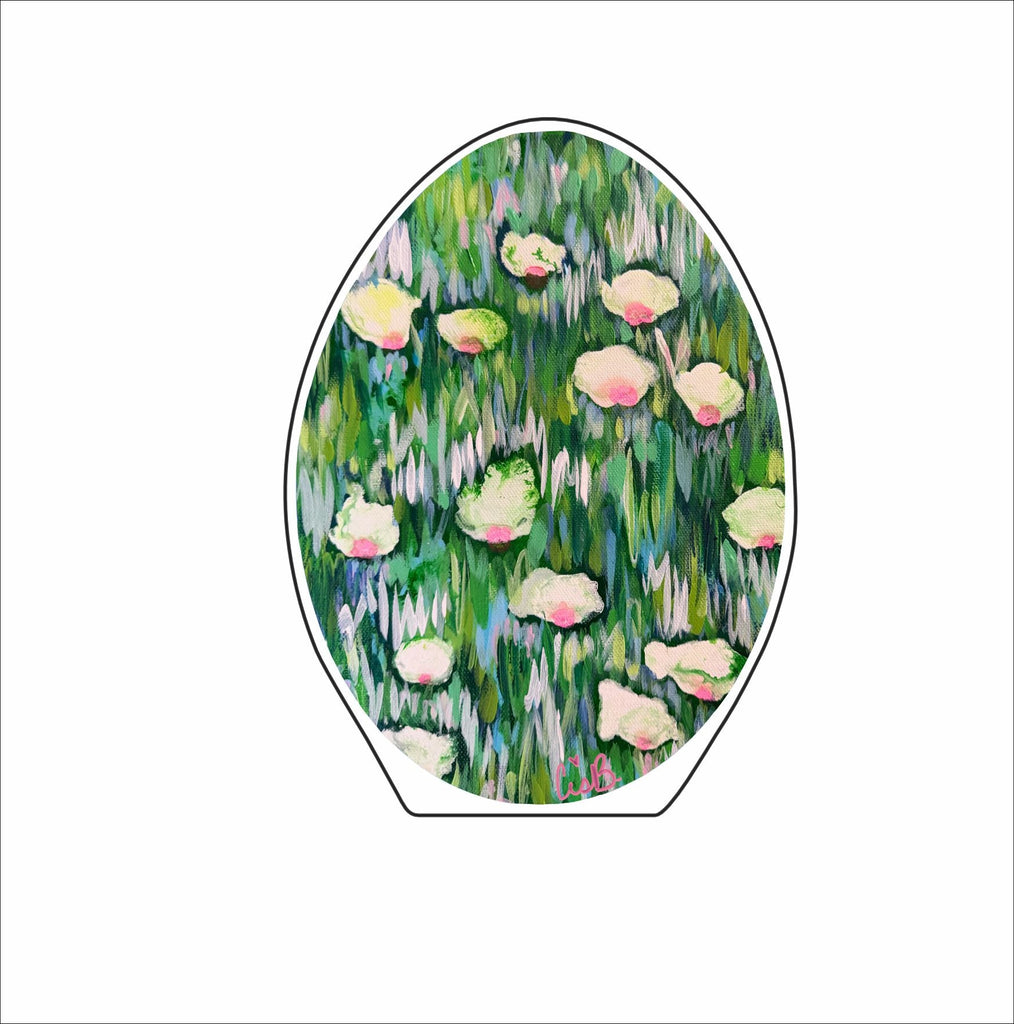 LBR-062 Magnolia Egg Mini | 0.50Acrylic Mini |