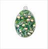 LBR-063 Magnolia Egg Ornament | 0.25Acrylic Ornament | Case of 25