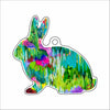 LBR-078 Sugar Bomb Bunny Ornament | 0.25Acrylic Ornament |