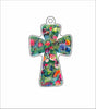 LBR-096  Starburst Cross Ornament | 0.25Acrylic Ornament | Case of 25
