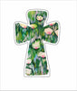 LBR-100 Magnolia Cross | 0.75Acrylic Contour |