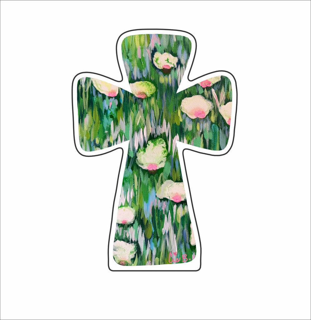 LBR-101 Magnolia Cross Mini | 0.50Acrylic Mini |